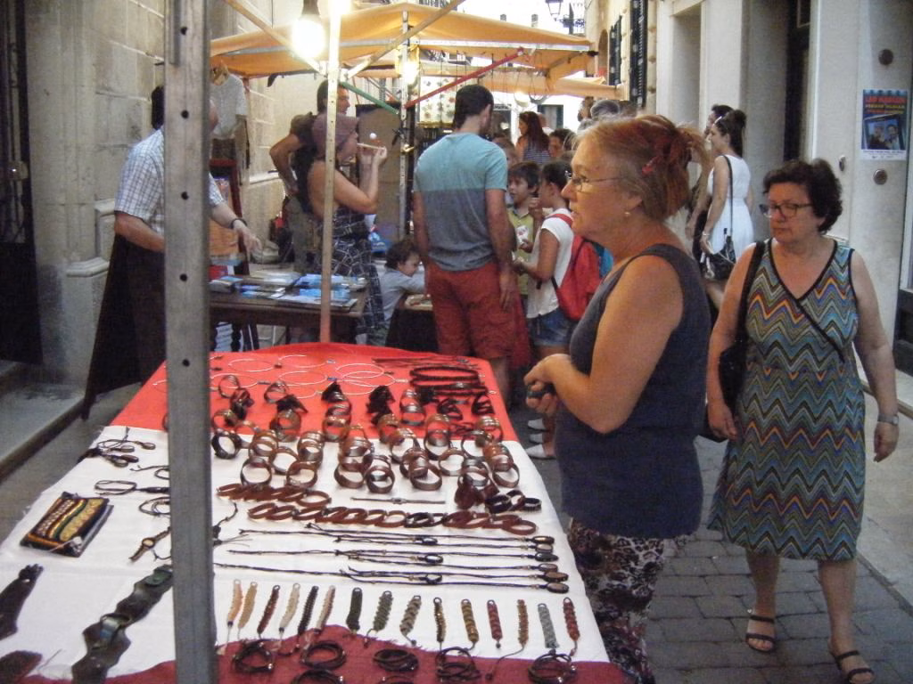 Alaior vive su mercado nocturno