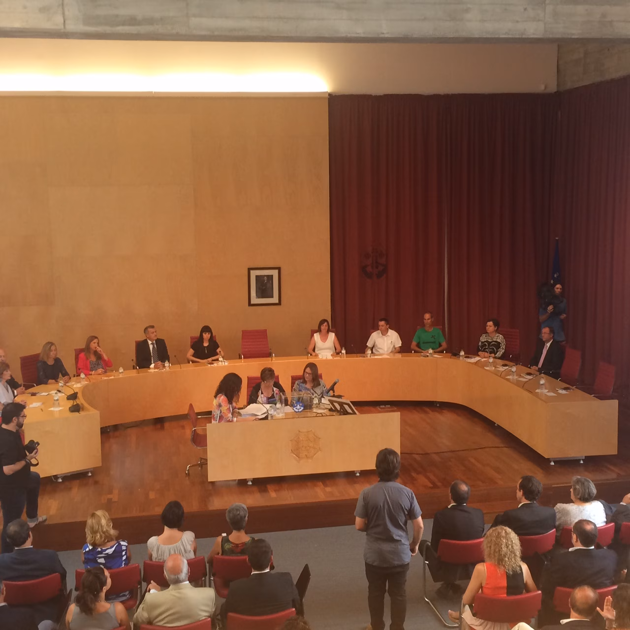 Comienza la sesión de investidura del Consell Insular