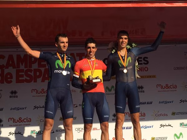 Albert Torres acaba muy cerca del podio en la CRI del campeonato de España