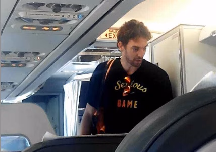 Pau Gasol aterriza en Menorca