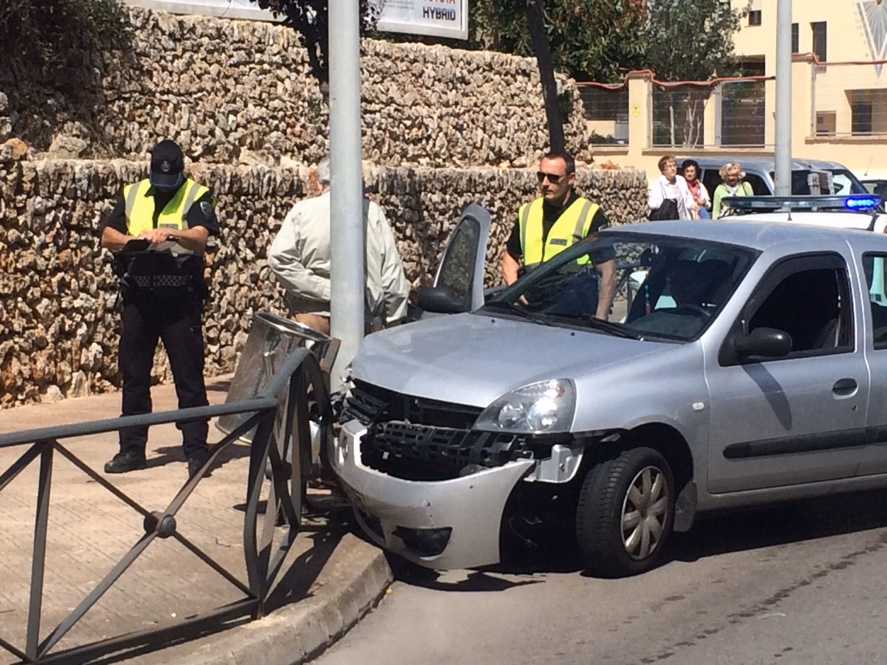 Accidente en Vives Llull