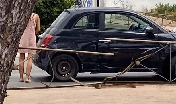 Otro accidente en la Via Ronda de Maó