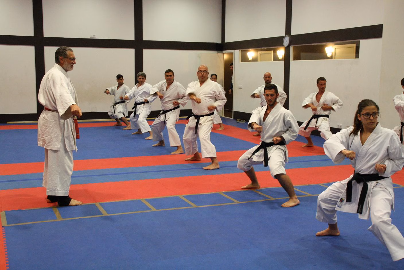 Cinturones negros de ayer y de hoy se citan en el Físics Ciutadella