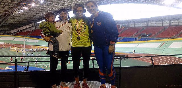 Lita López se cuelga la plata en los 200 metros del campeonato de España de veteranos