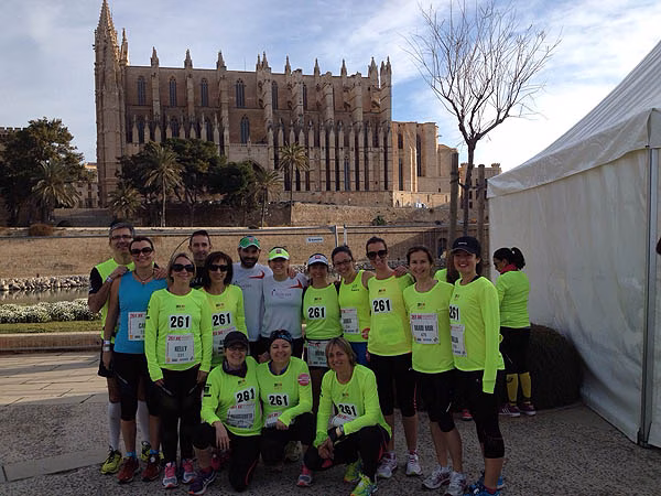 16 menorquines participan en la carrera "261 Woman Marathon de Palma" 
