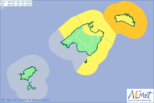 Alerta naranja para Sant Esteve