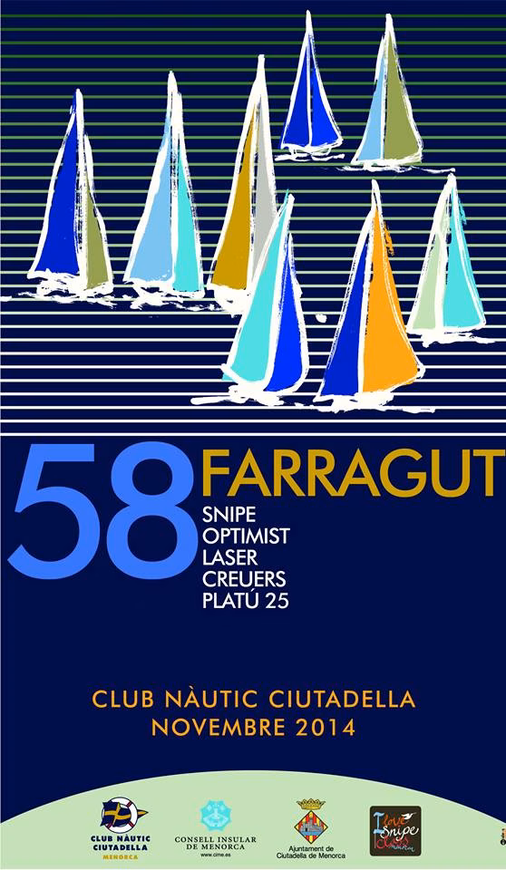 El Almirante Farragut de vela arranca con la flota de Cruceros y Platú 25