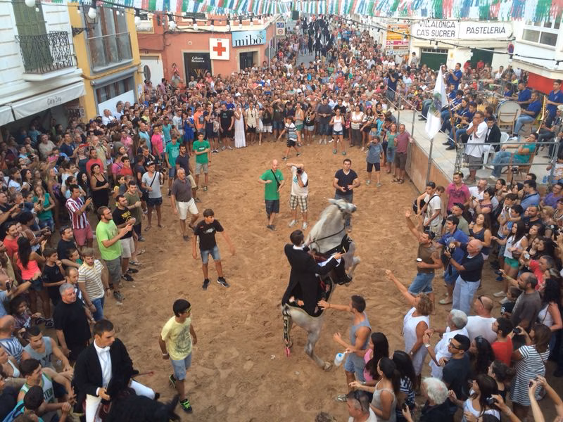 Sant Nicolau ya bota en Es Mercadal