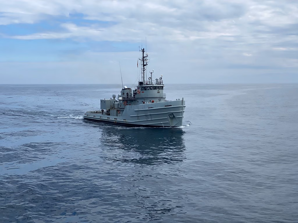 Adiós al remolcador de altura 'Mahón'