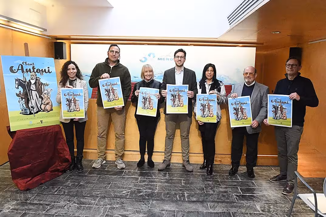 (Fotos) El Consell presenta el programa de Sant Antoni 2025: contará con más de 100 actividades