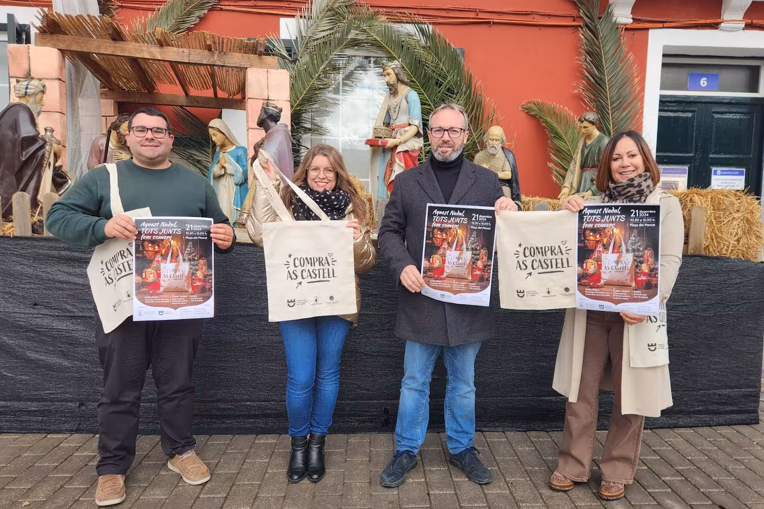 "Aquest Nadal TOTS JUNTS fem Comerç": la iniciativa de Es Castell para fomentar el comercio local