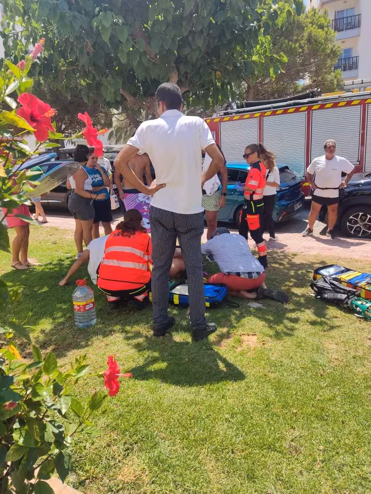 (Avance) Posible fuga de cloro en Son Bou