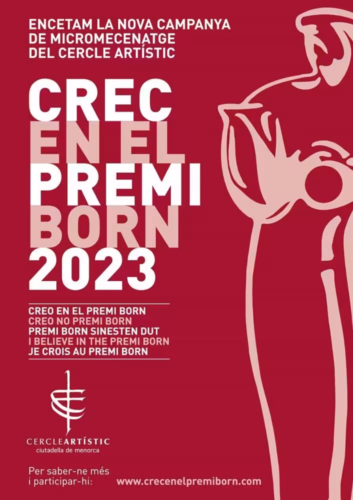 El Cercle Artístic busca apoyo mediante micromecenazgo con la campaña 'Crec en el Premi Born'