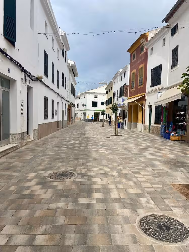 El 'carrer d’enmig' de Es Mercadal volverá a estar abierto este 9 de agosto