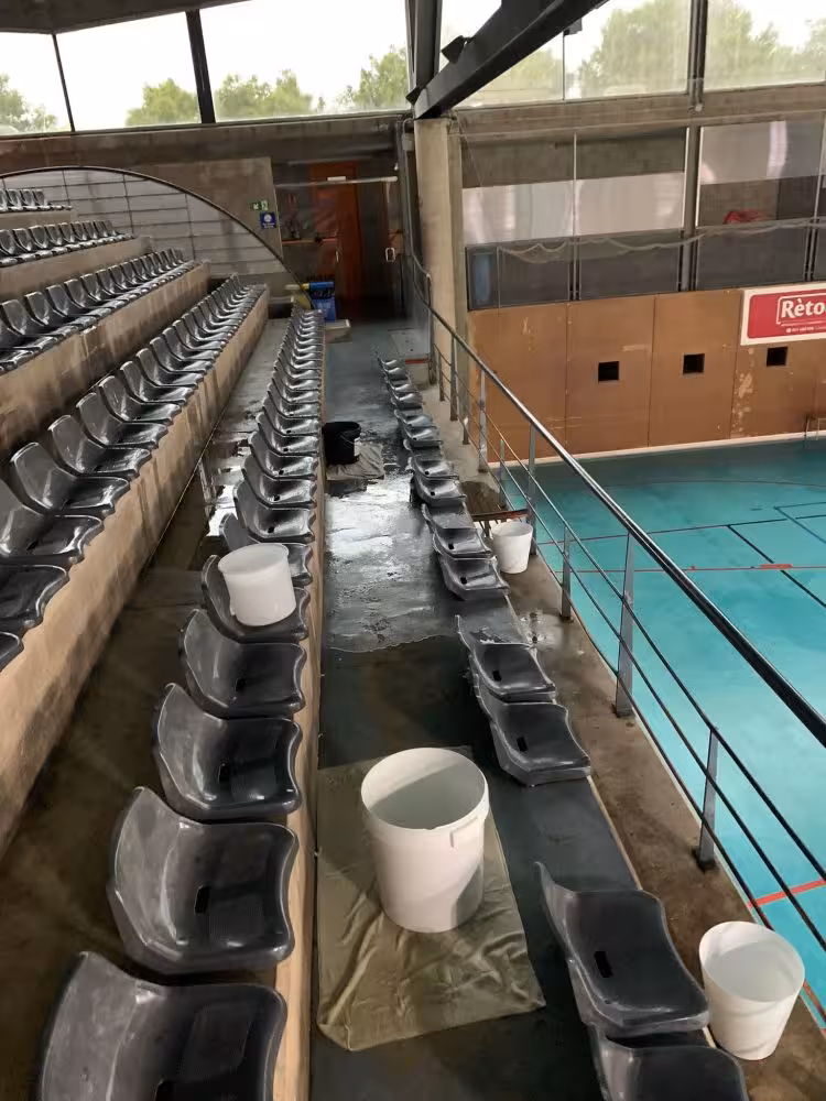 Ciutadella espera el dinero de los fondos europeos para arreglar el techo del polideportivo