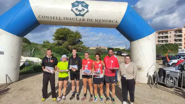 Nil Riudavets y Maria Fiol ganan el segundo control de Cross de la temporada en Menorca