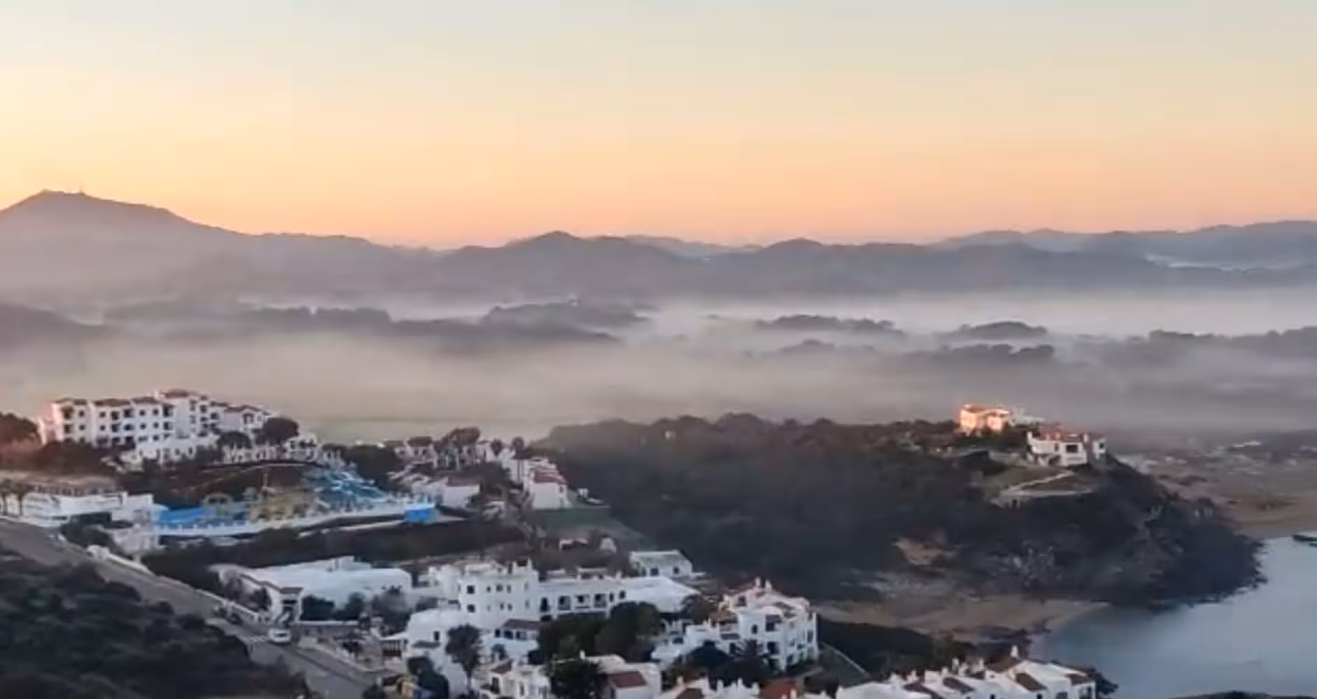 (Vídeo) La niebla cubre el norte de la isla