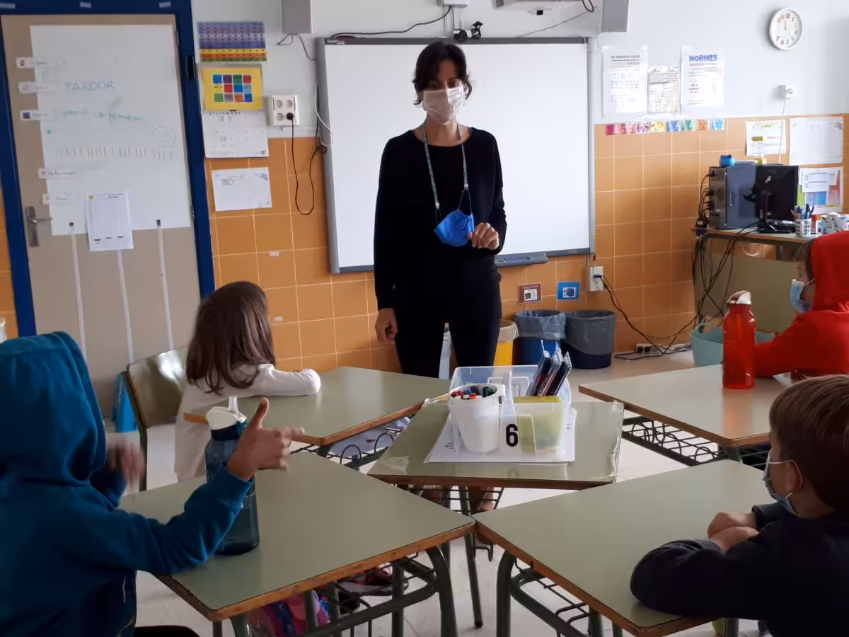 Cinco grupos de escolares en cuarentena por la Covid en Menorca