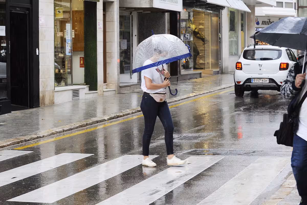 Semana lluviosa en Menorca