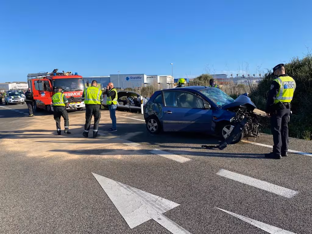 Grave accidente en la carretera general: un muerto y dos heridos