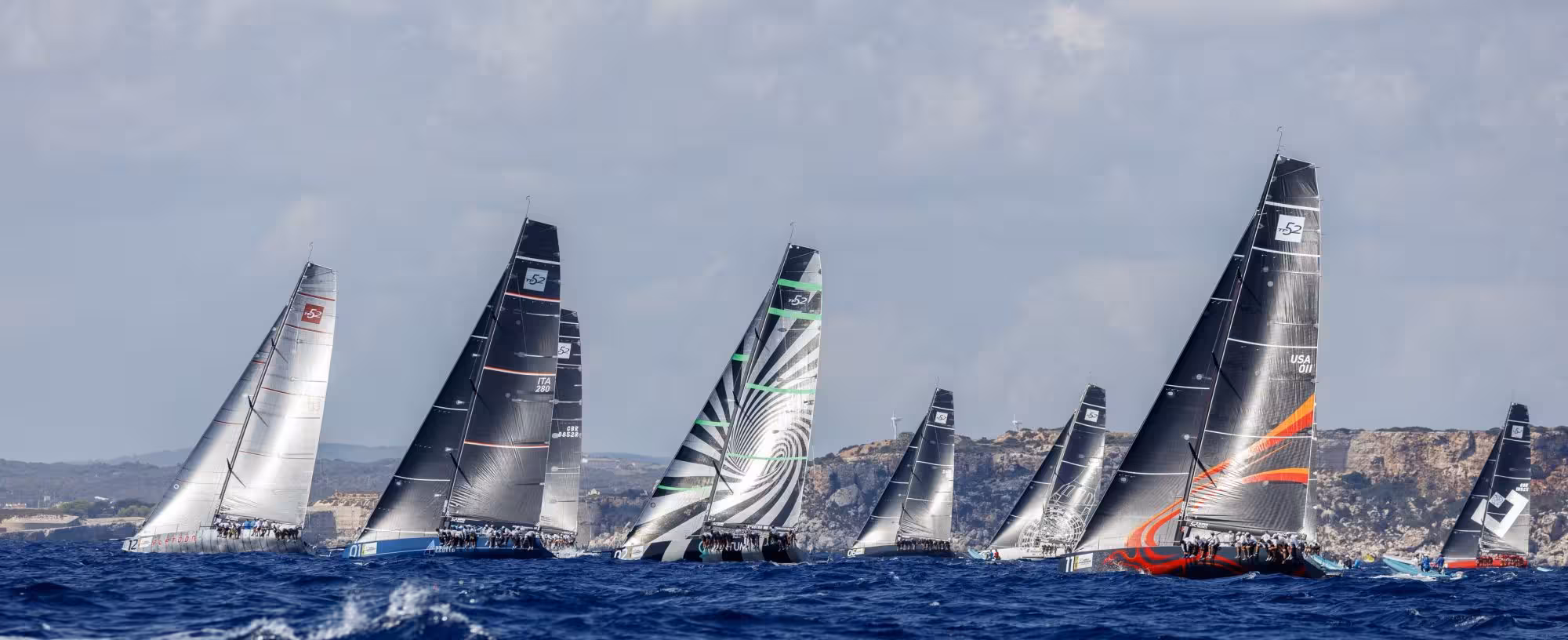 Las regatas 52 Super Series se celebrarán en Menorca del 27 de setiembre al 2 de octubre