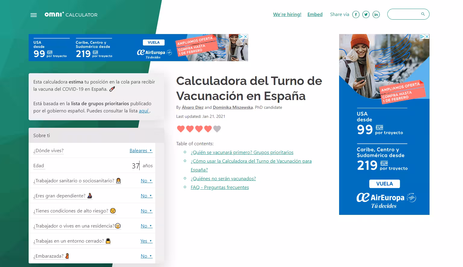 ¿Sabes cuándo podrás vacunarte?