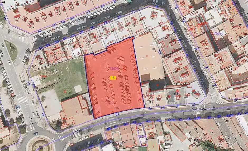 Defensa saca a subasta pública el solar del aparcamiento de la calle Vasallo en Maó