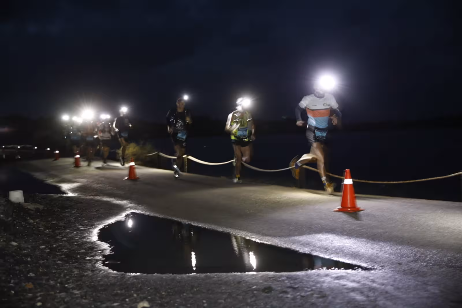 (Fotos) Damià Ramis y Marta Orives ganan en la oscuridad