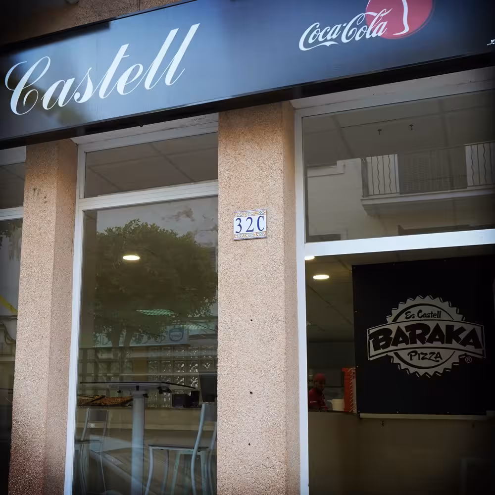 Baraka Pizza reabre su punto de entrega en Es Castell