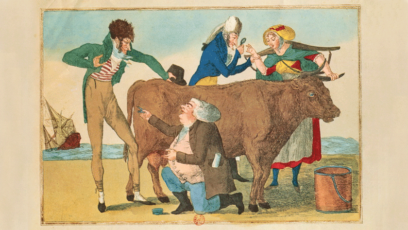 Menorca recuerda la historia de la difusión de la vacuna en el mundo