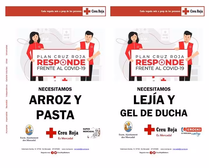 Es Mercadal recoge alimentos para las familias más vulnerables del municipio