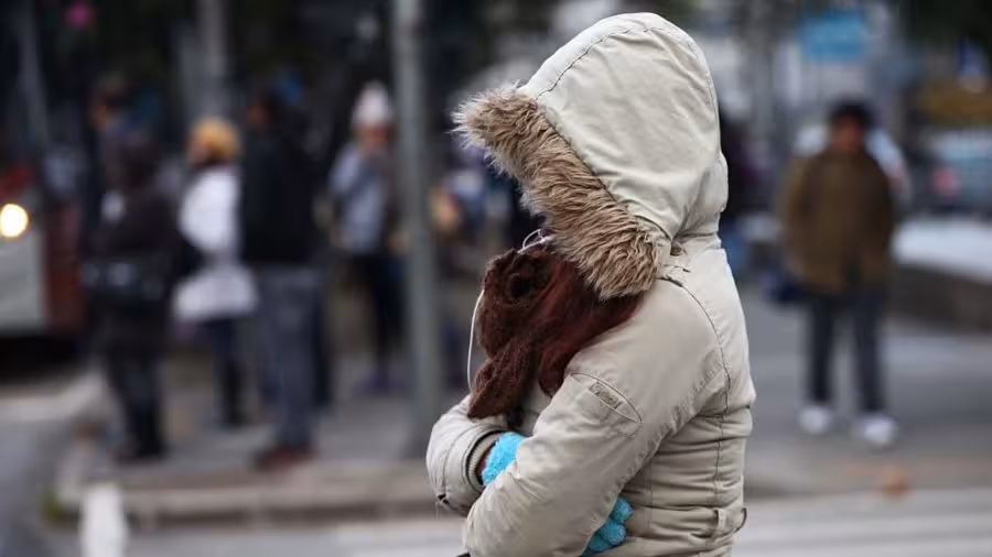 El viento del nordeste baja las temperaturas hasta los 7 grados en Menorca