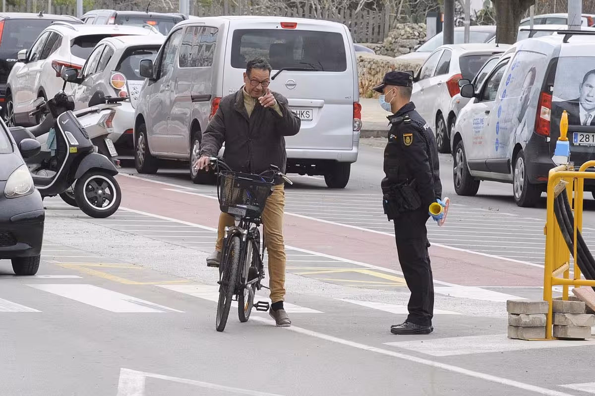 La Policía Local de Maó multa a 29 personas por incumplir la norma de movilidad