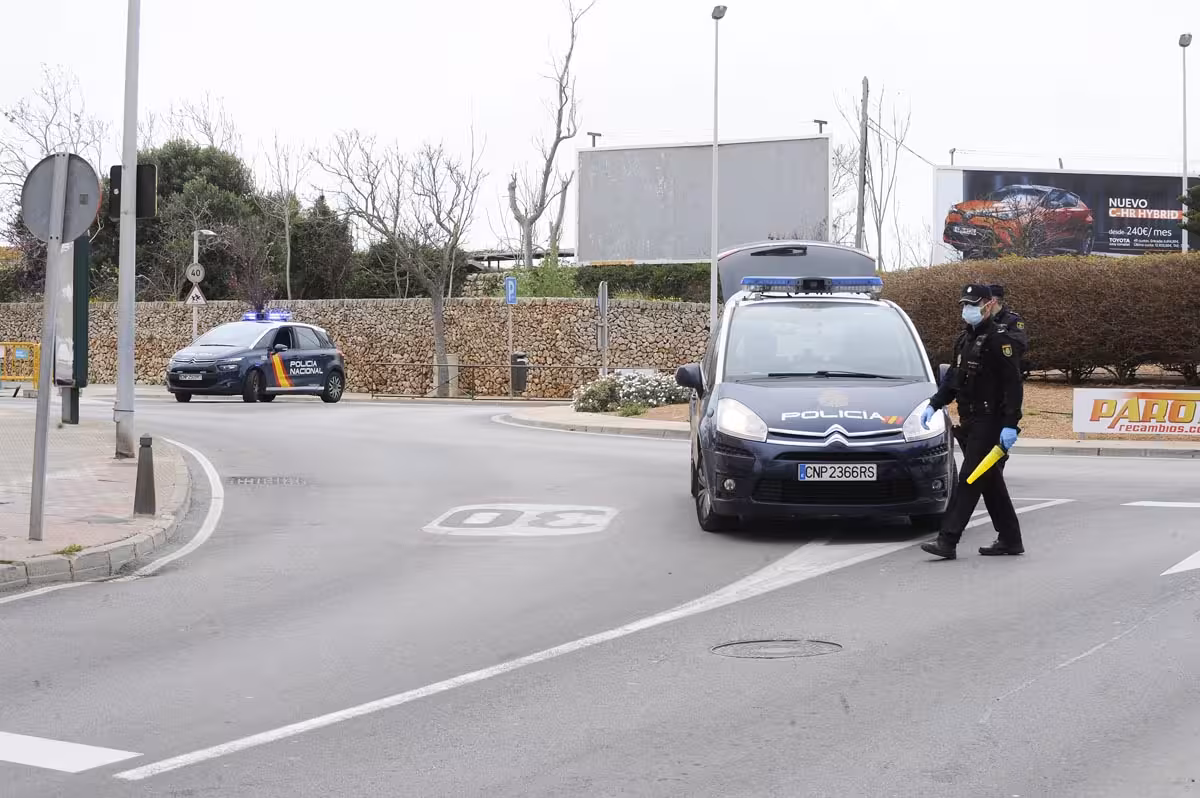 Primeras multas en Menorca por saltarse el confinamiento