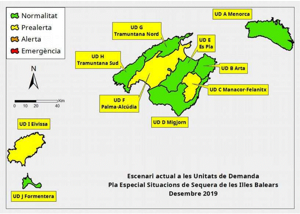 Los acuíferos de Menorca se sitúan al 66% de su capacidad