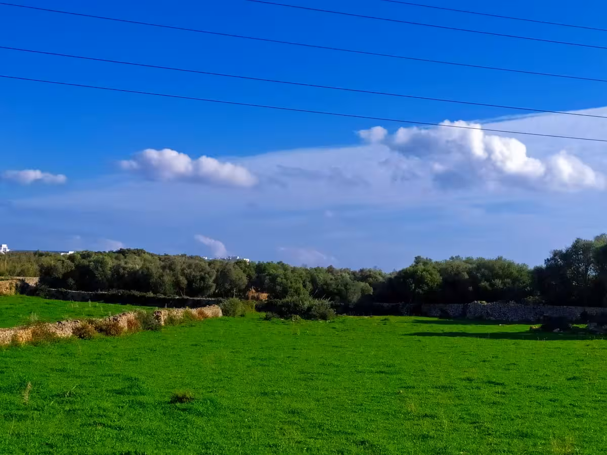Tiempo estable en Menorca pero mañana vuelven las lluvias