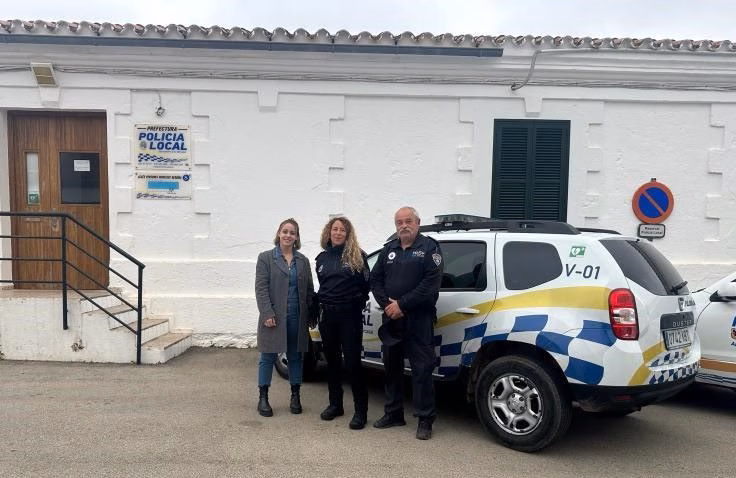 Una nueva Policía Local en la plantilla municipal de Es Mercadal