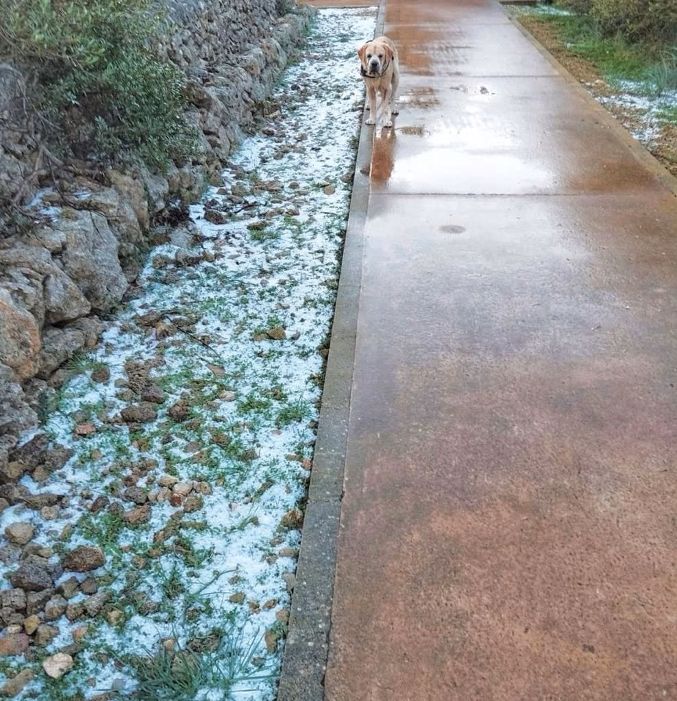 Granizada en Trebalúger