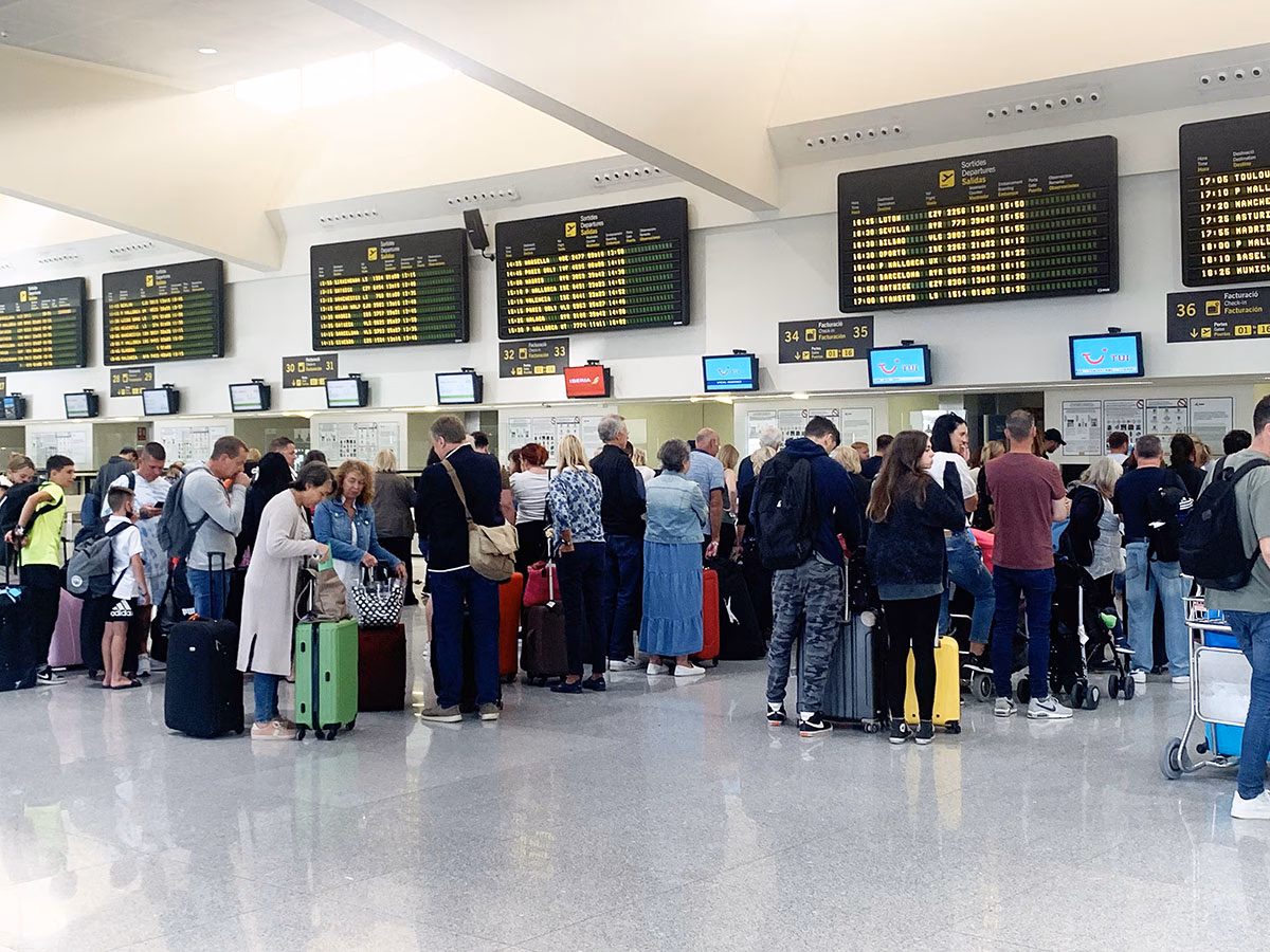 Los aeropuertos de Baleares tienen programados 6.847 vuelos estas Navidades, un 8,6 % más