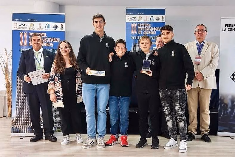 Menorca logra dos medallas en ajedrez: bronce y plata en la XIV Copa de España