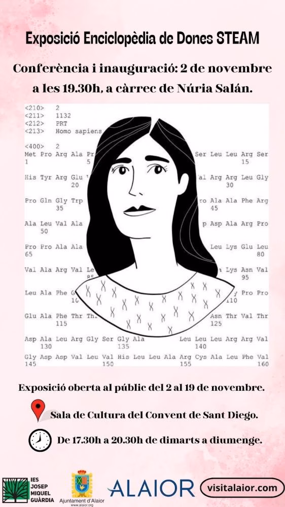 El Convent de Sant Diego acoge la exposición 'Enciclopedia de Mujeres STEAM'
