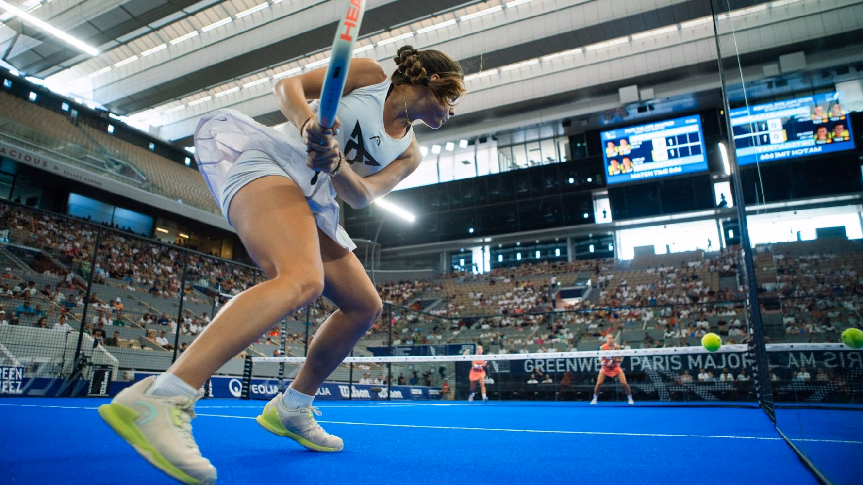 Gemma Triay y Marta Ortega ceden en la final del París Major Premier de Pádel