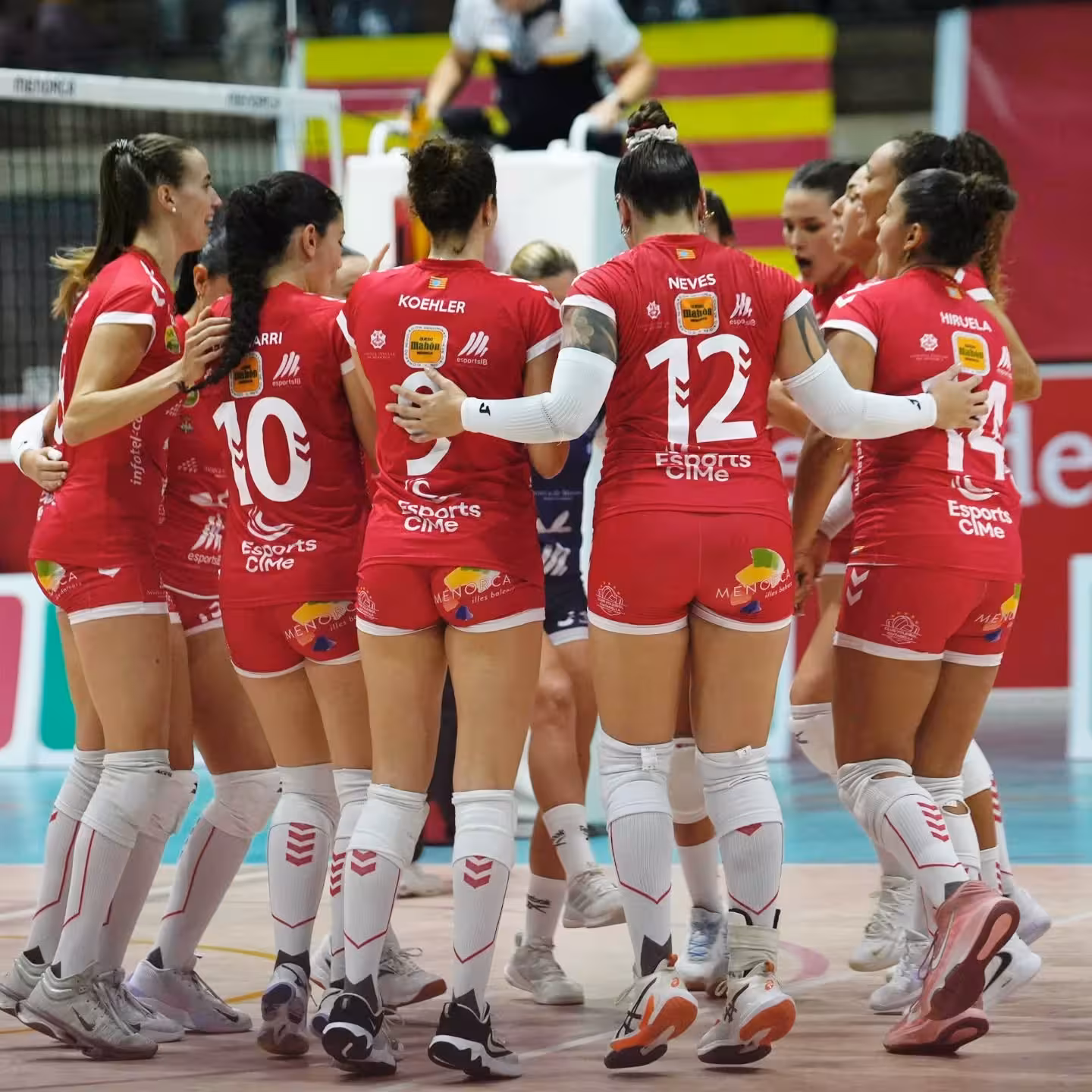 Máxima ilusión entre las filas del Avarca ante su debut europeo de esta temporada.