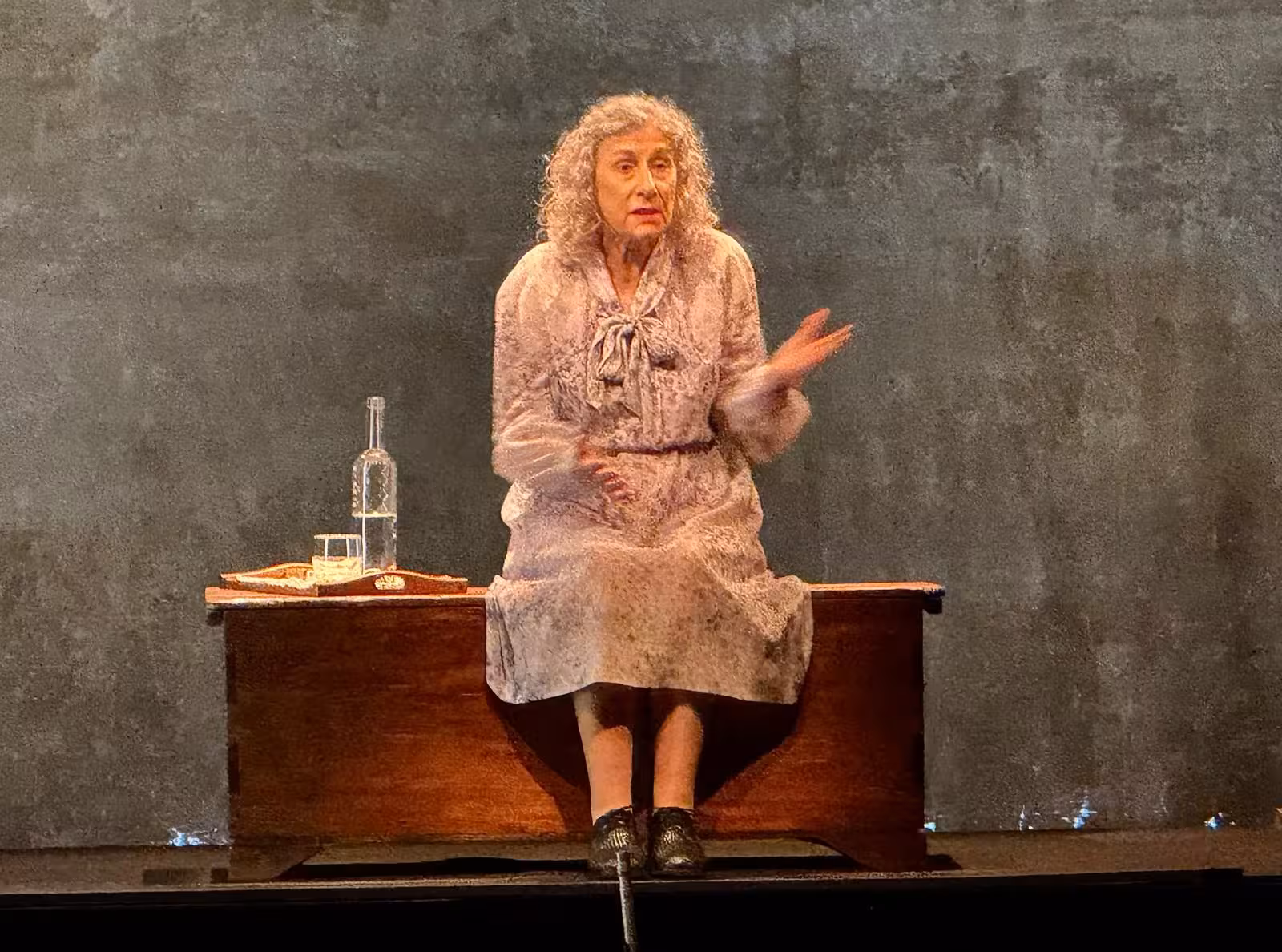 Carme Sansa en el Principal interpretando a Rose. (Foto: T.M.)