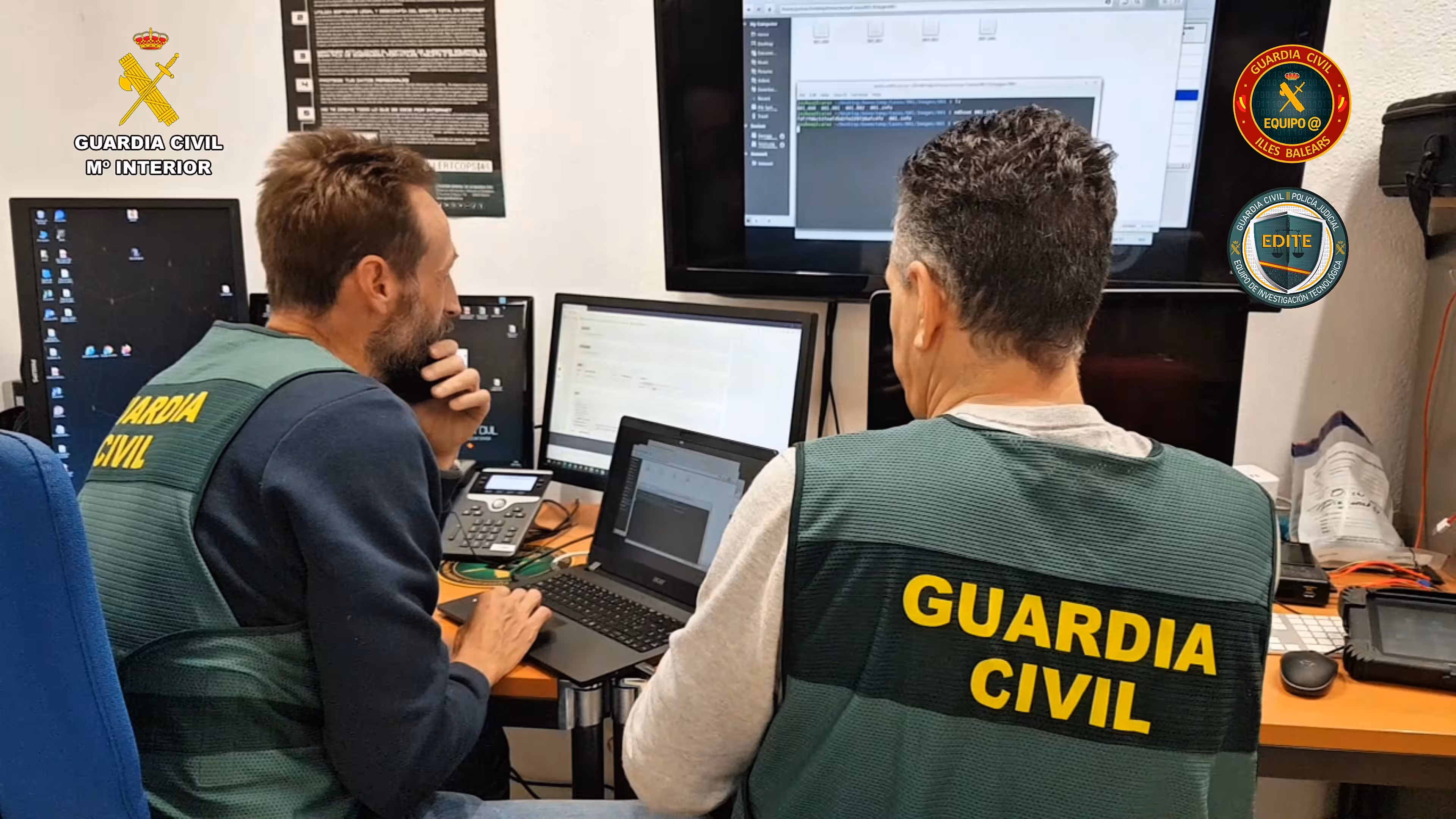 La Guardia Civil investiga las acciones de Tarillium. (Foto: GUARDIA CIVIL)