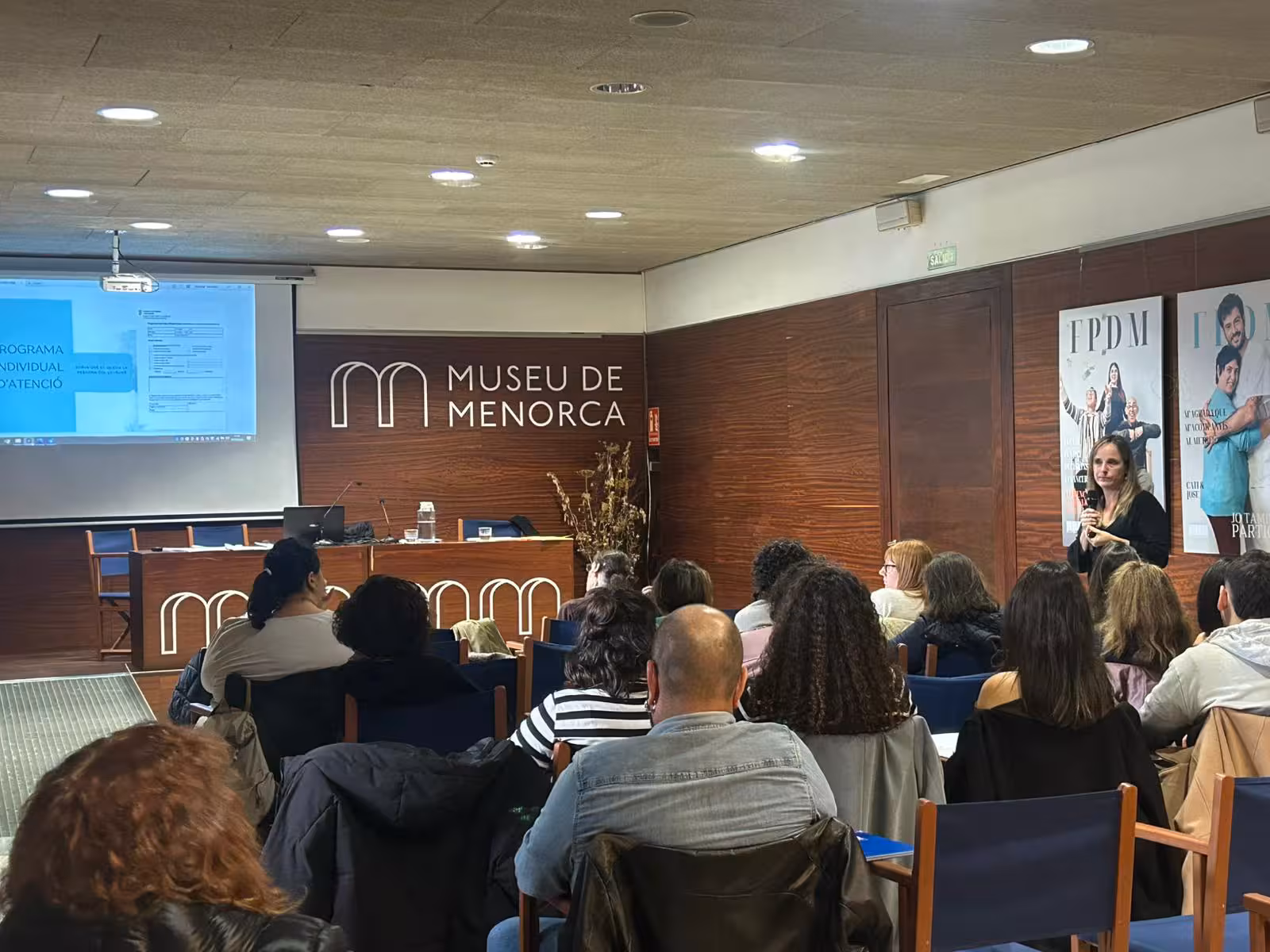 Uno de los cursos en el Museu de Menorca.