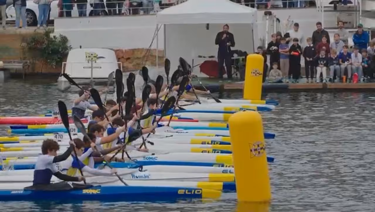 Más de 70 palistas se reúnen en Maó en la San Silvestre y la 2ª Copa Consell Insular