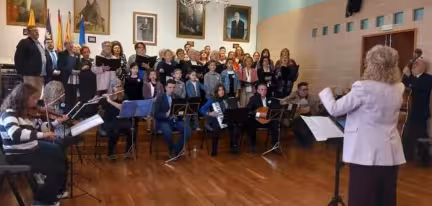 Imagen de archivo del coro.