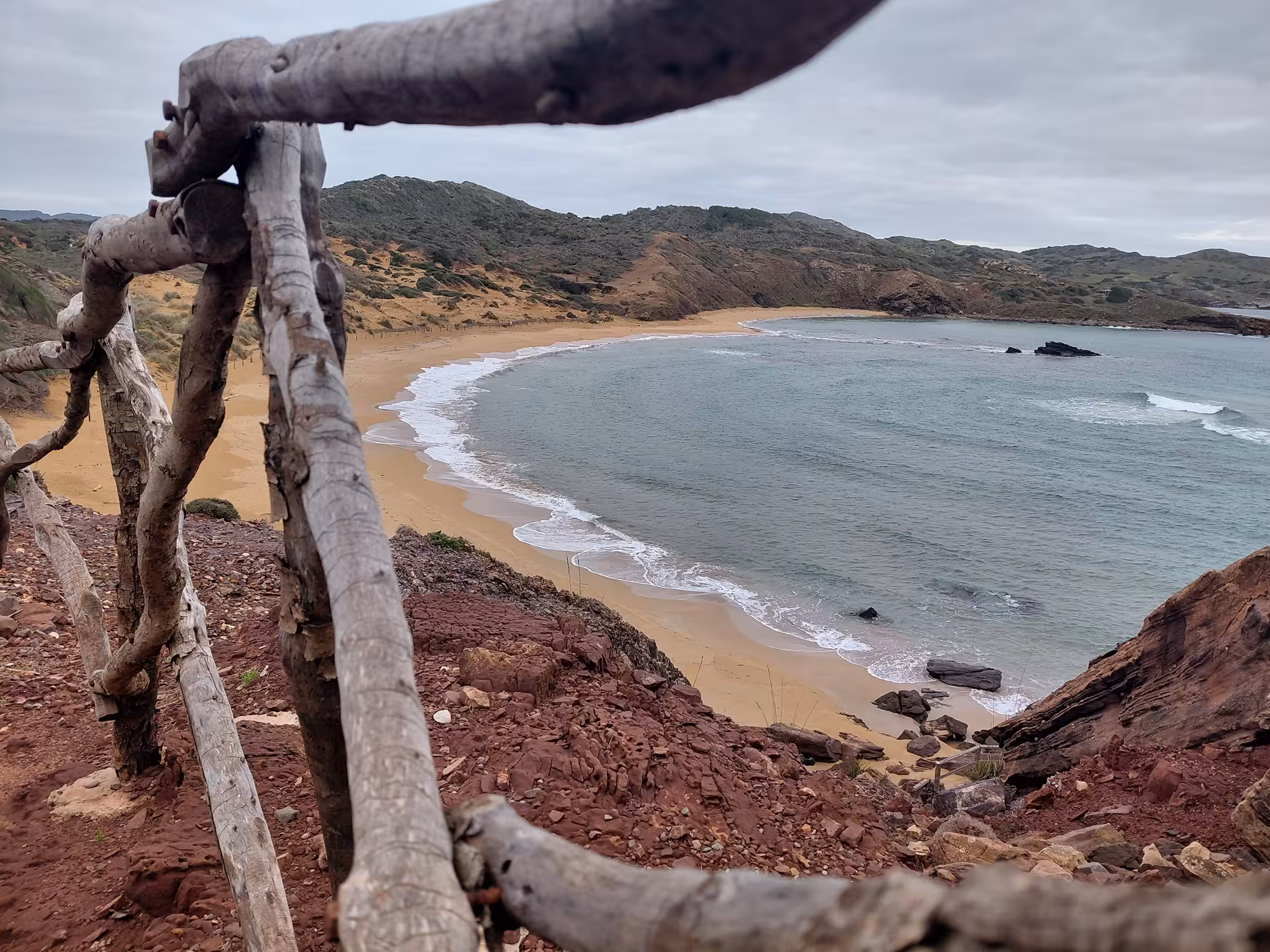Oleaje en Cavalleria.