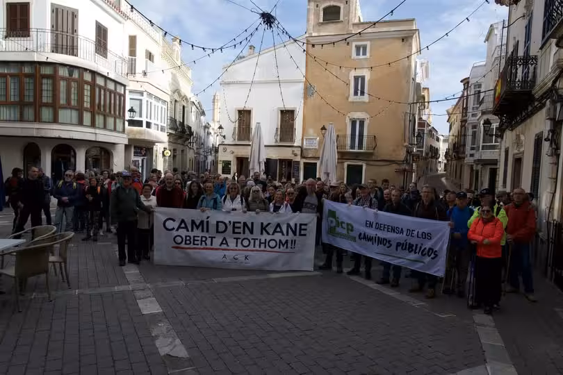 El Camí d'en Kane es uno de los que más problemas trae para su uso general. (Foto: AMICS DEL CAMÍ D'EN KANE)